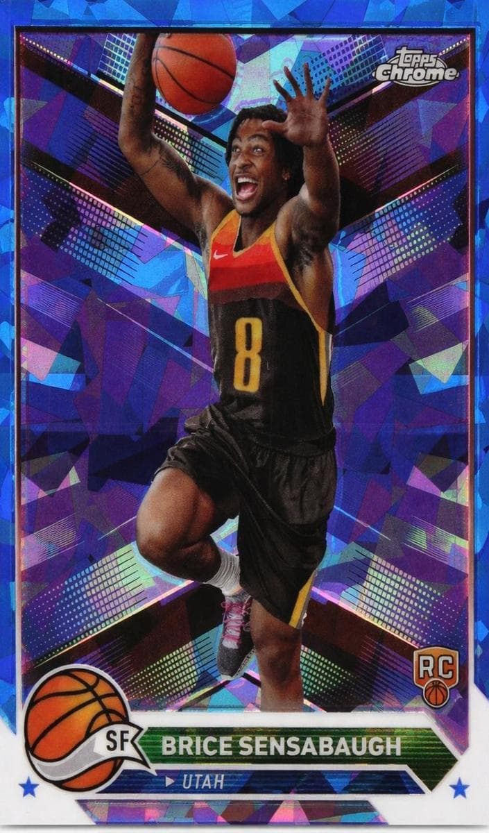 Brice Sensabaugh 2023 topps Topps Chrome Sapphire Edition