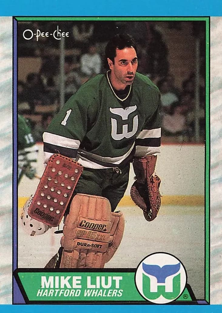 Mike Liut 1989 topps O-Pee-Chee