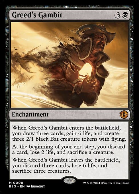 Greed's Gambit 2024 Magic: The Gathering The Big Score