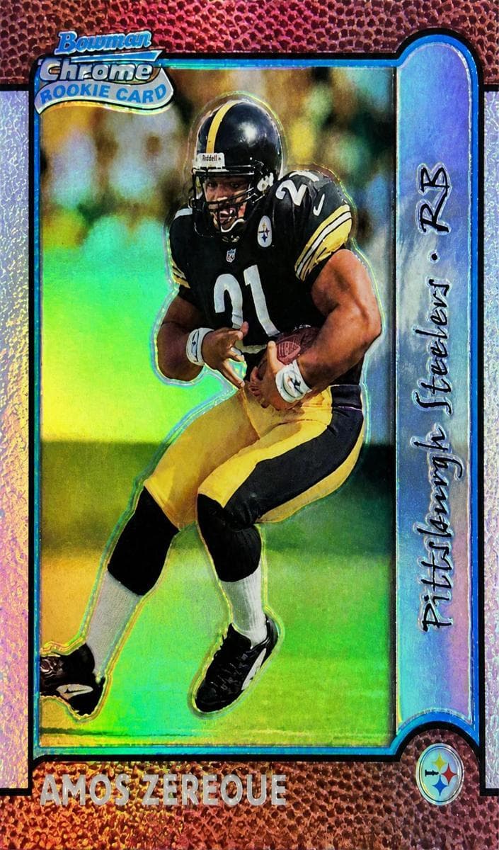Amos Zereoue 1999 bowman Bowman Chrome