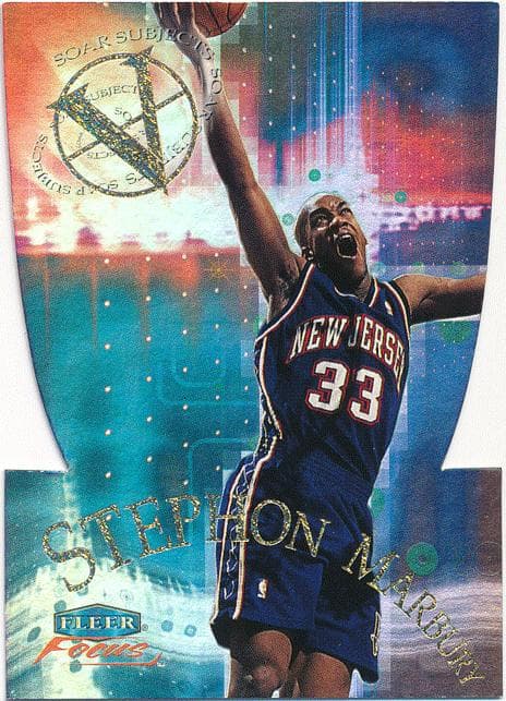 Stephon Marbury 1999 fleer Focus