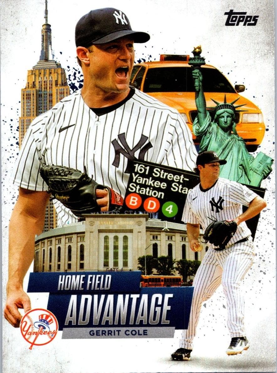 Gerrit Cole 2025 topps Topps Chrome