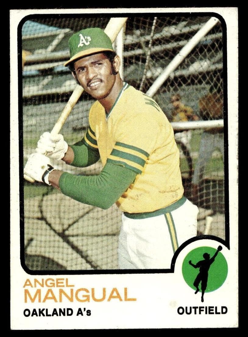 Angel Mangual 1973 topps Topps