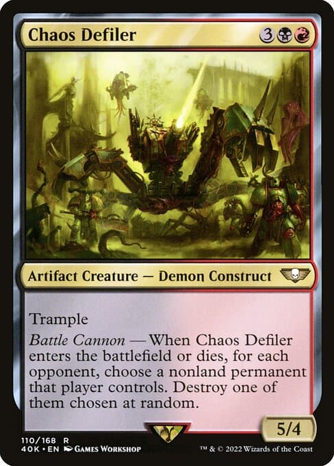 Chaos Defiler 2022 Magic: The Gathering Warhammer 40,000