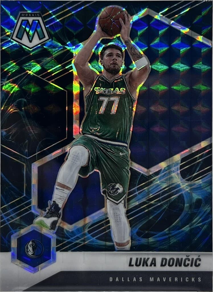 Luka Doncic Genesis 2020 Panini Mosaic