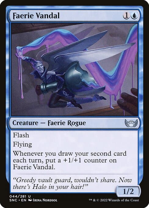Faerie Vandal 2022 Magic: The Gathering