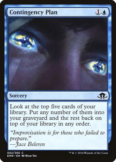 Contingency Plan 2016 Magic: The Gathering Eldritch Moon