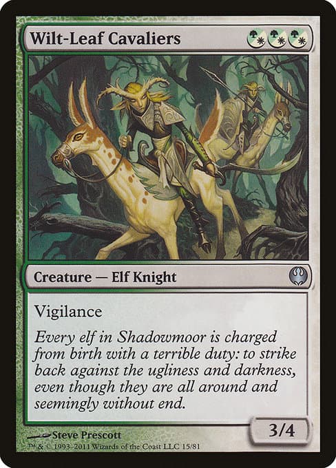 Wilt-Leaf Cavaliers 2006 Magic: The Gathering