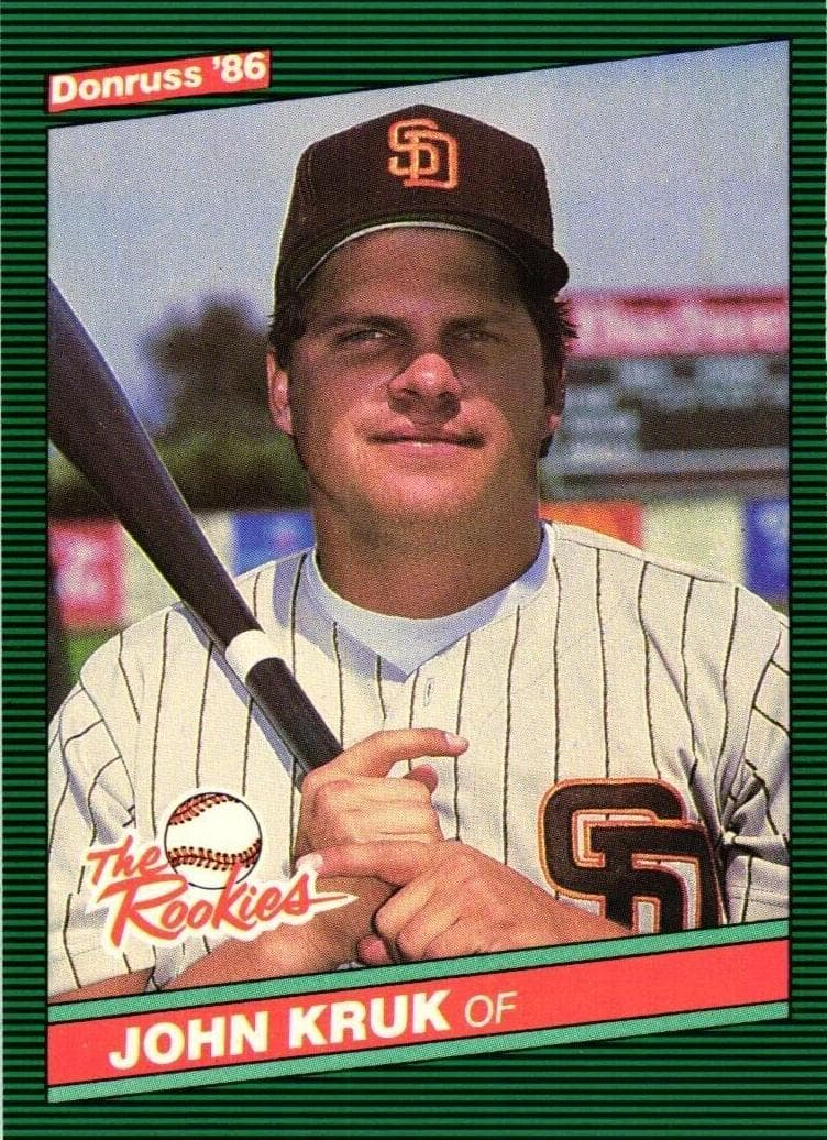 John Kruk 1986 panini