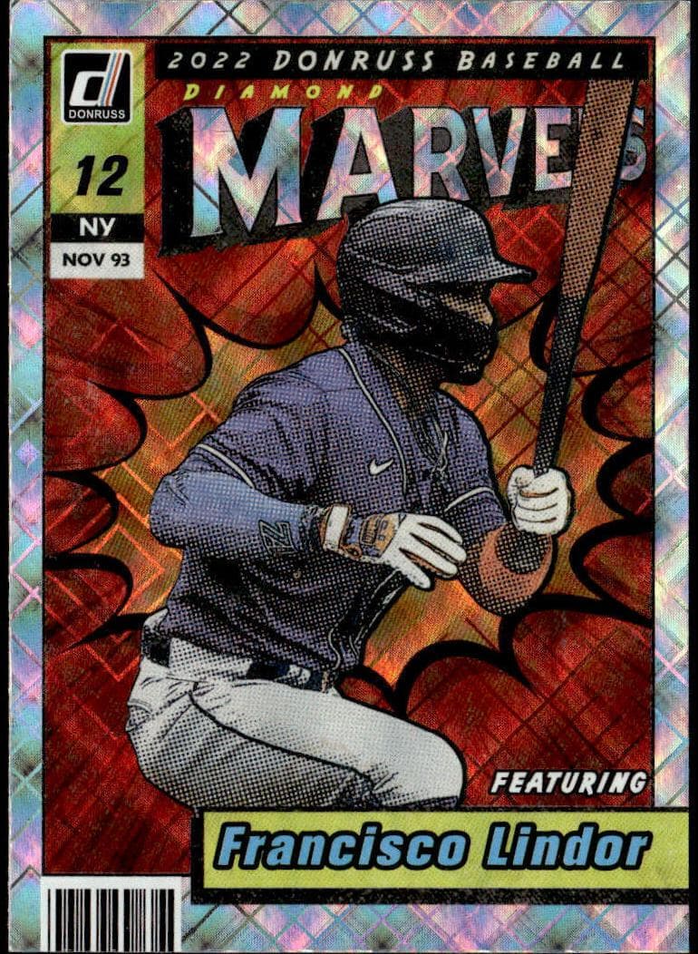 Francisco Lindor 2022 panini Donruss