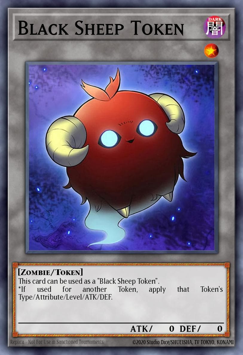 Black Sheep Token 2025 Yu-Gi-Oh!