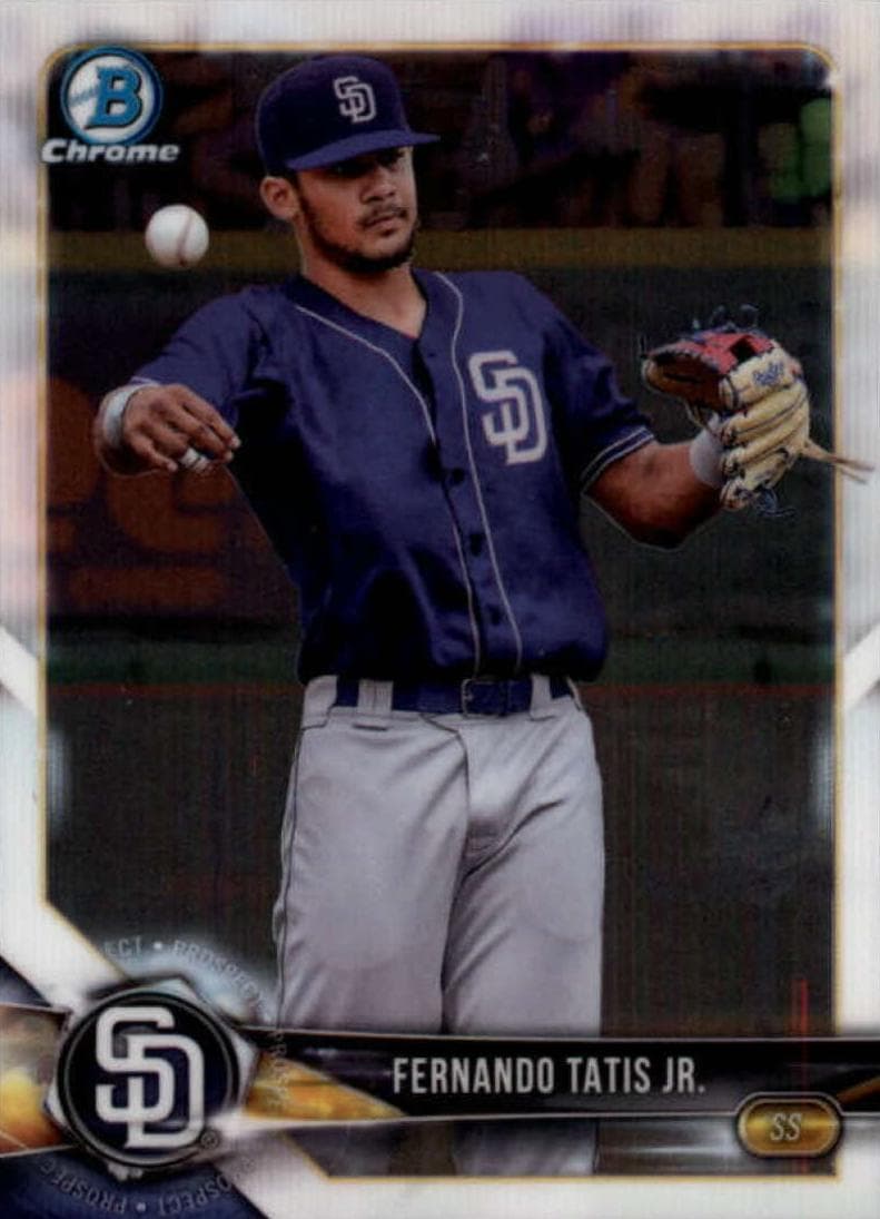 Fernando Tatis Jr. 2018 bowman Bowman