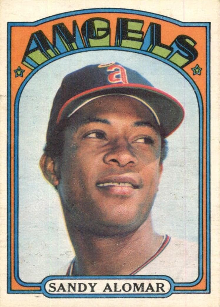 Sandy Alomar 1972 topps O-Pee-Chee