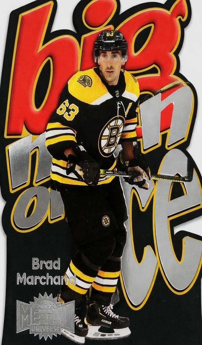 Brad Marchand 2021 fleer SkyBox Metal Universe