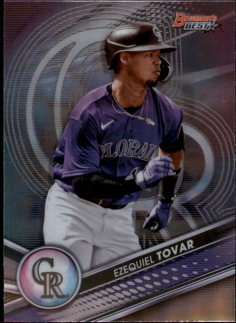 Ezequiel Tovar 2022 bowman Bowman's Best