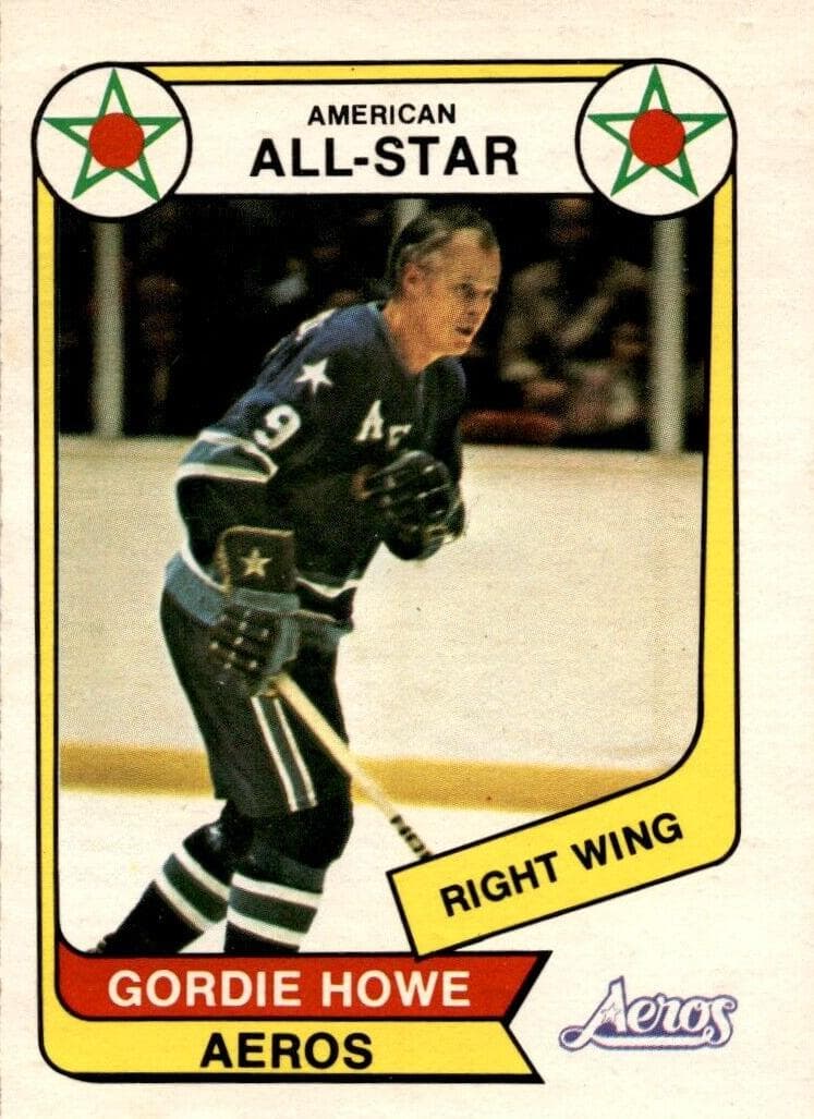 Gordie Howe 1976 o-pee-chee O-Pee-Chee WHA