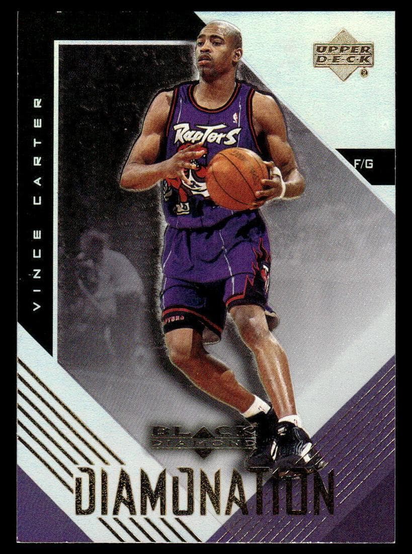 Vince Carter 1999 upper-deck Black Diamond