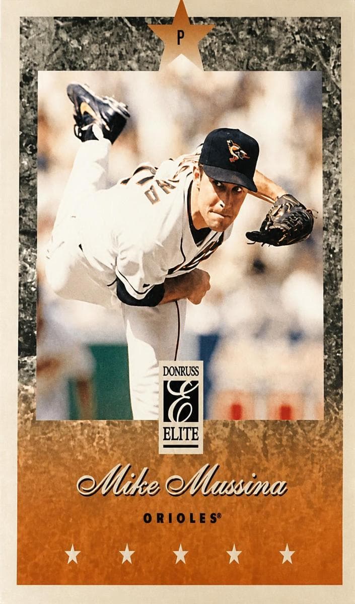 Mike Mussina 1997 panini Donruss Elite