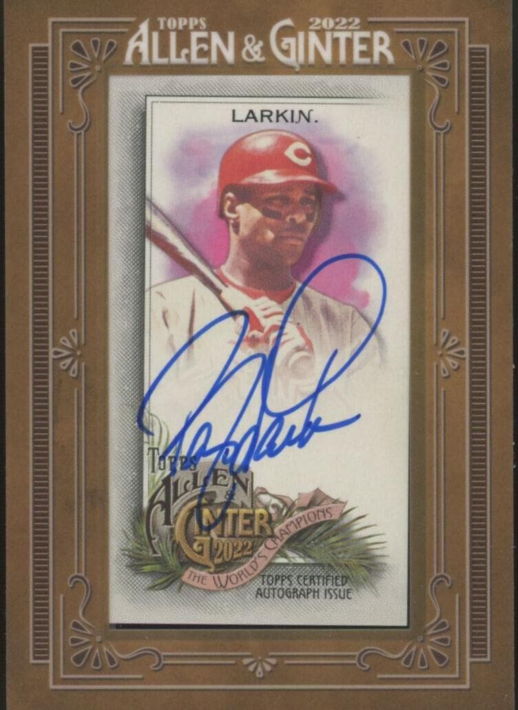 Barry Larkin 2022 topps Topps Definitive Collection