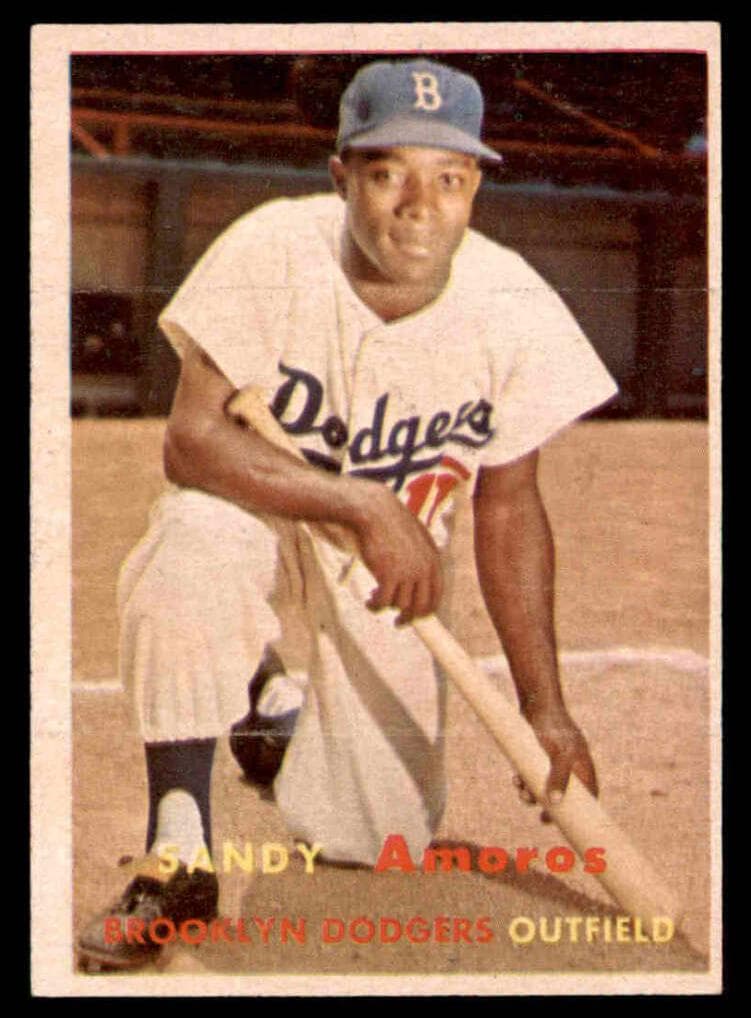 Sandy Amoros 1957 topps Topps
