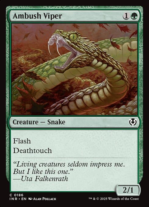Ambush Viper 2025 Magic: The Gathering Innistrad Remastered