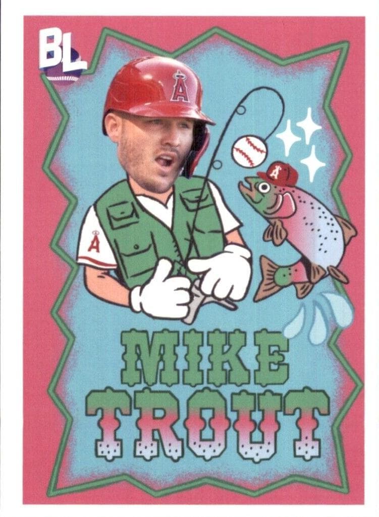 Mike Trout 2023 topps Topps Big League