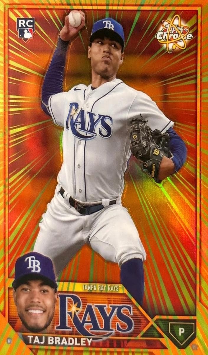 Taj Bradley 2023 topps Topps Chrome Update