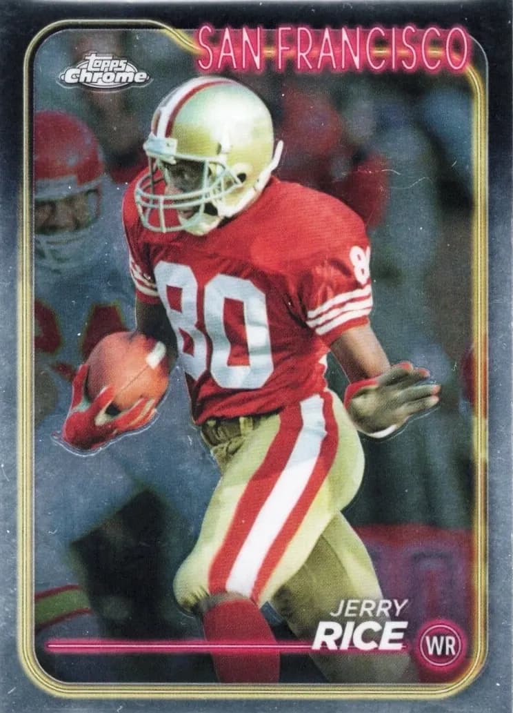 Jerry Rice 2024 topps Topps Chrome