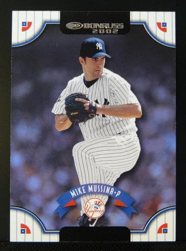 Mike Mussina 2002 panini Donruss