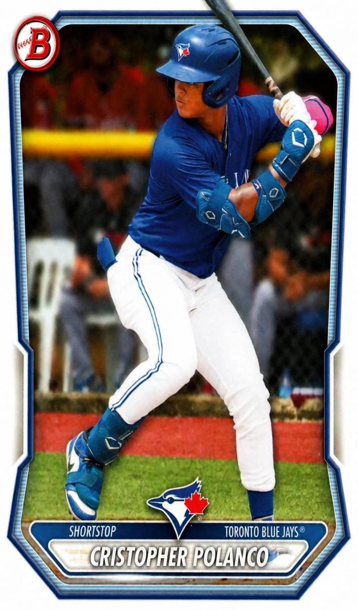 Cristopher Polanco trading card