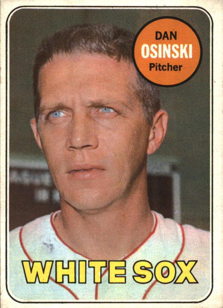 Dan Osinski 1969 topps Topps