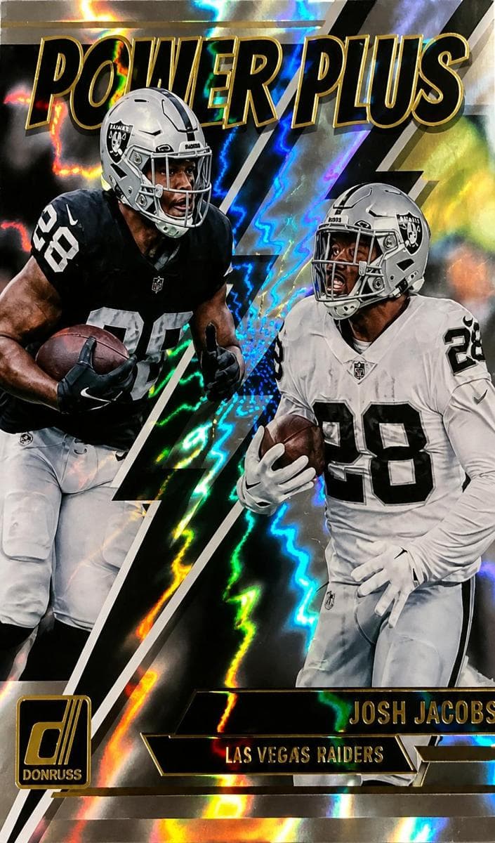 Josh Jacobs 2023 panini Panini Donruss