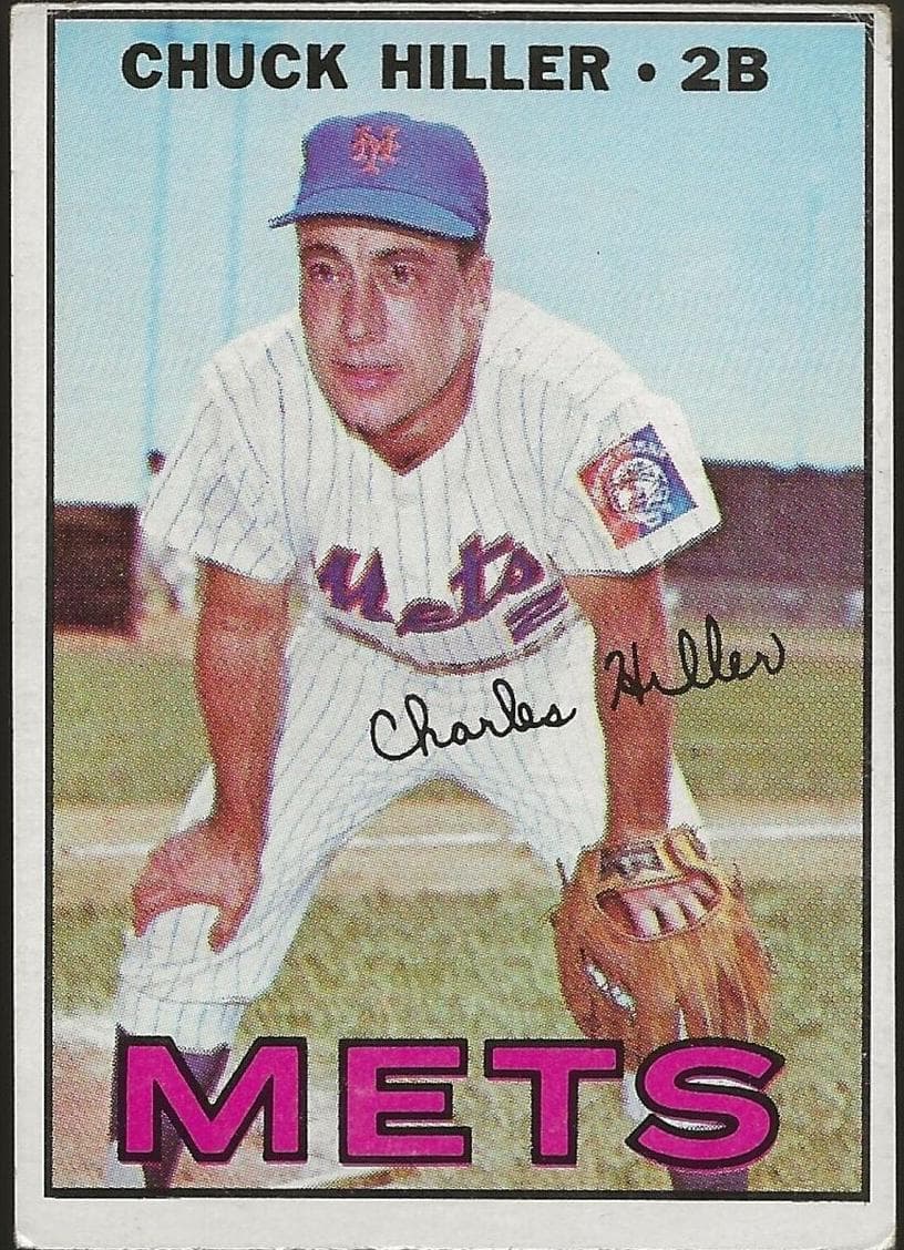 Chuck Hiller 1967 topps Topps