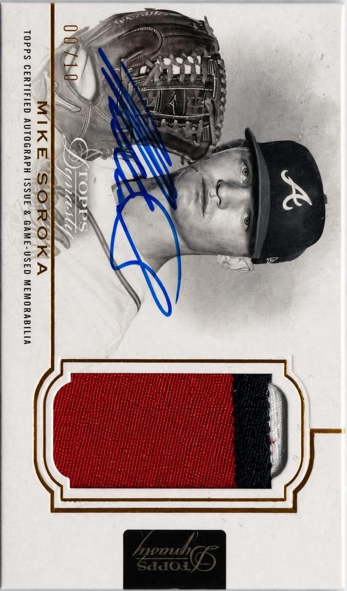 Mike Soroka 2020 topps Topps Dynasty