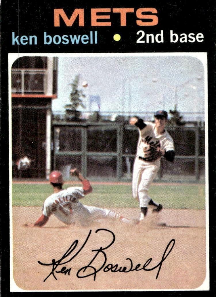 Ken Boswell 1971 topps Topps
