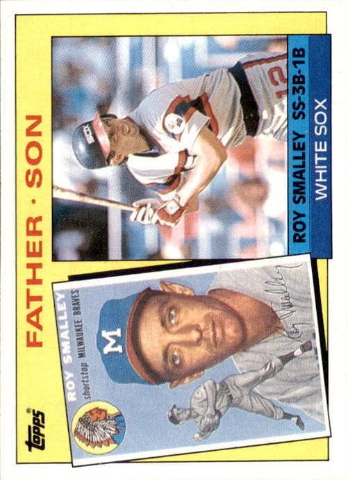 Roy Smalley / Roy Smalley Jr. 1985 topps