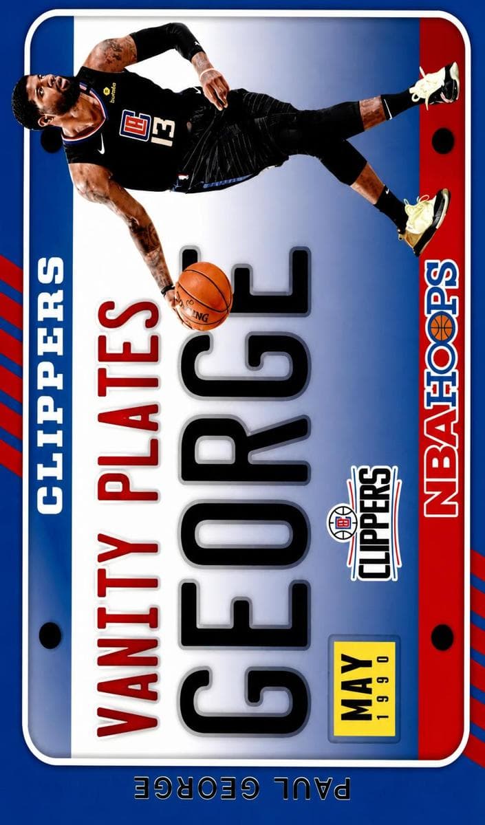 Paul George 2020 panini Hoops Winter