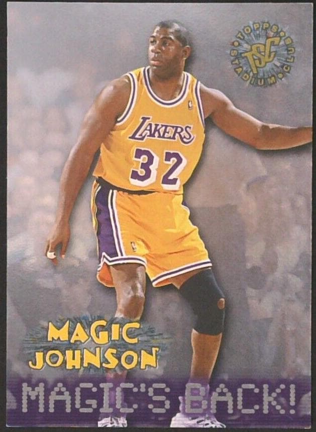 Magic Johnson 1995 unknown Stadium Club