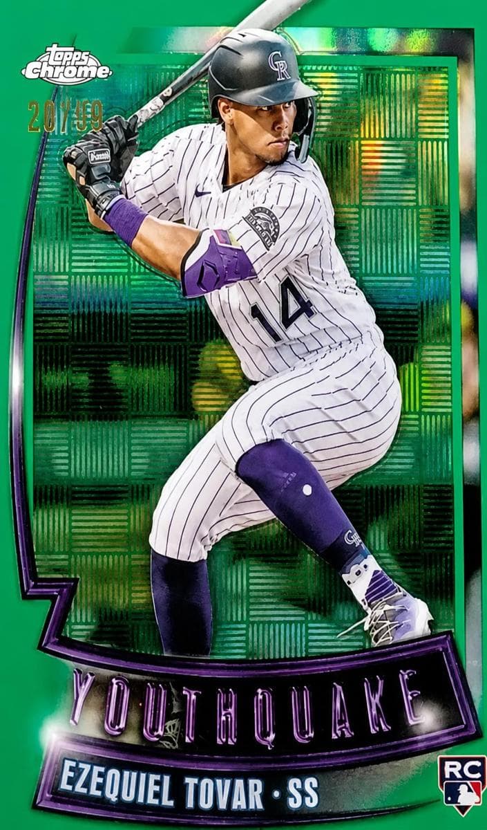 Ezequiel Tovar 2023 topps Topps Chrome