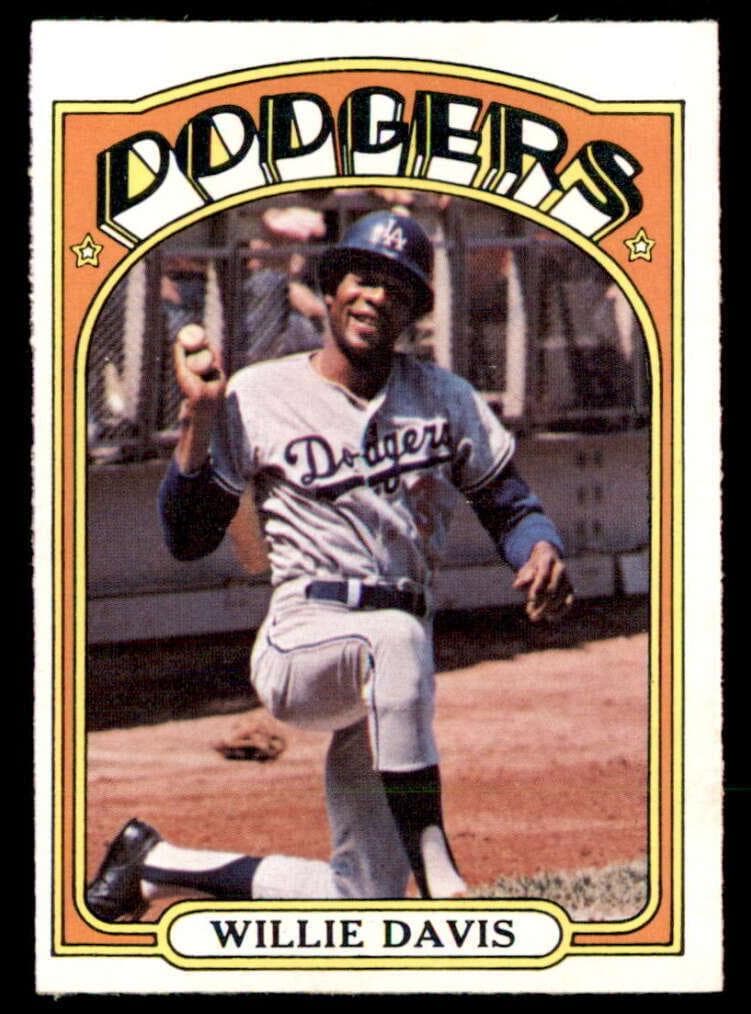 Willie Davis 1972 topps O-Pee-Chee