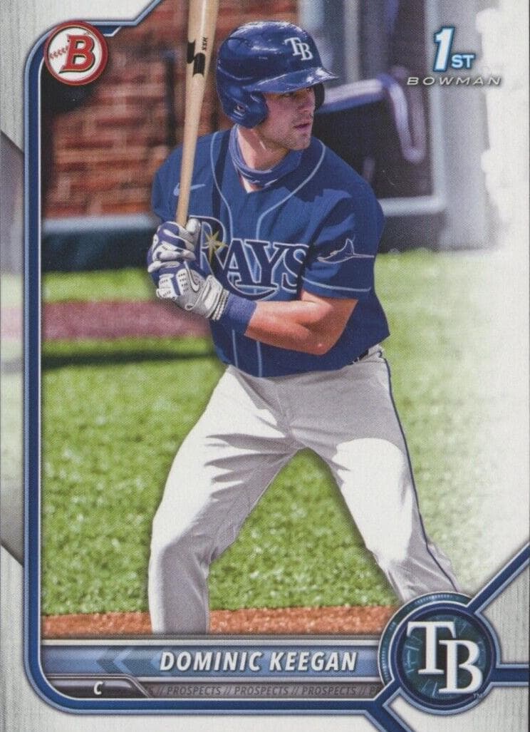 Dominic Keegan 2022 bowman Bowman Draft