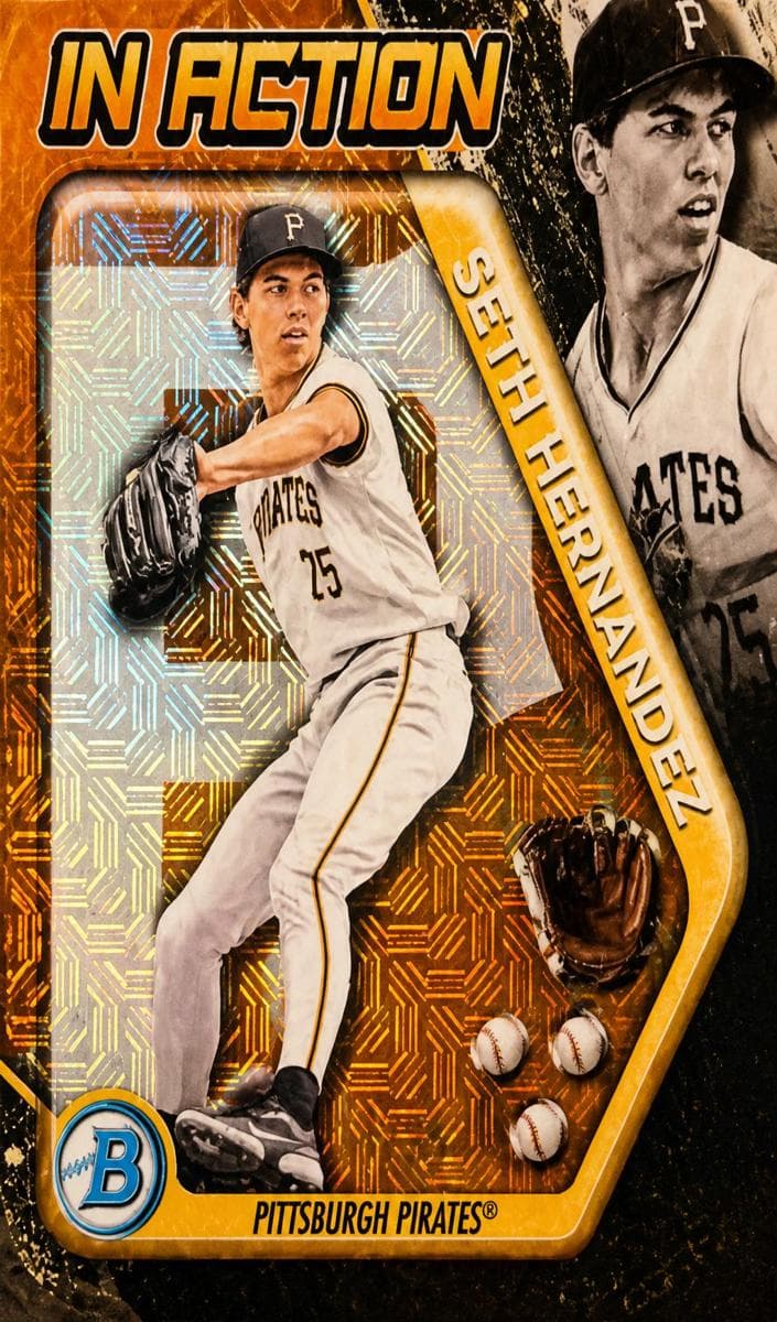 Seth Hernandez 2025 bowman Bowman Draft Chrome