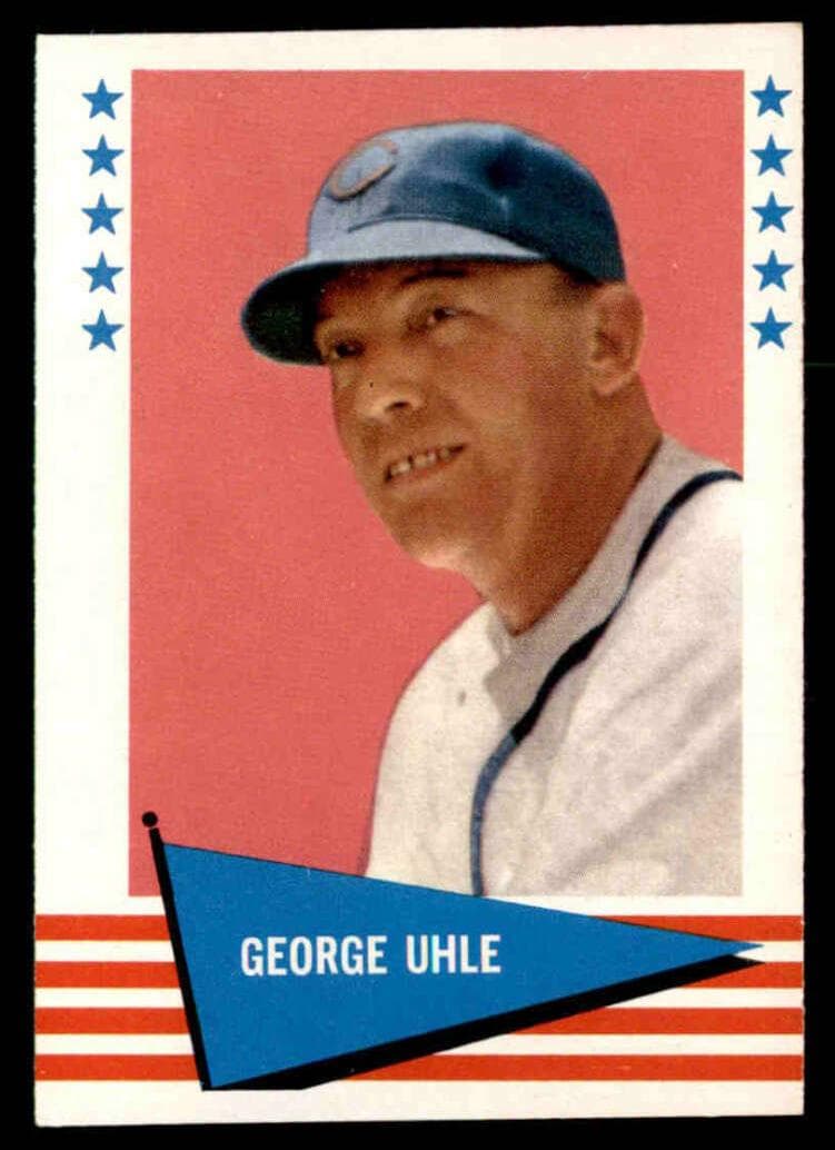 George Uhle 1961 fleer Fleer Baseball Greats