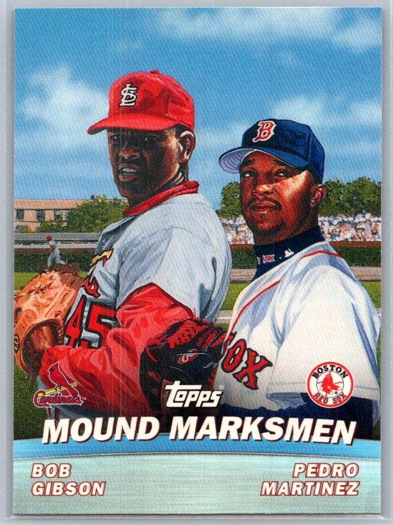 Mound Marksmen (Bob Gibson / Pedro Martinez) #TC4