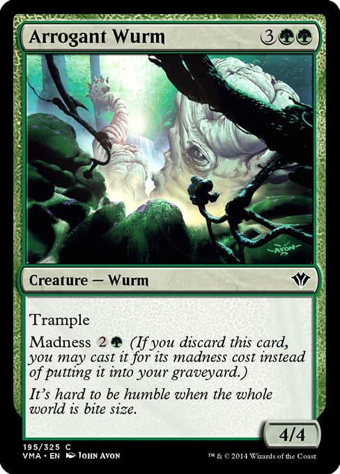 Arrogant Wurm 2004 Magic: The Gathering
