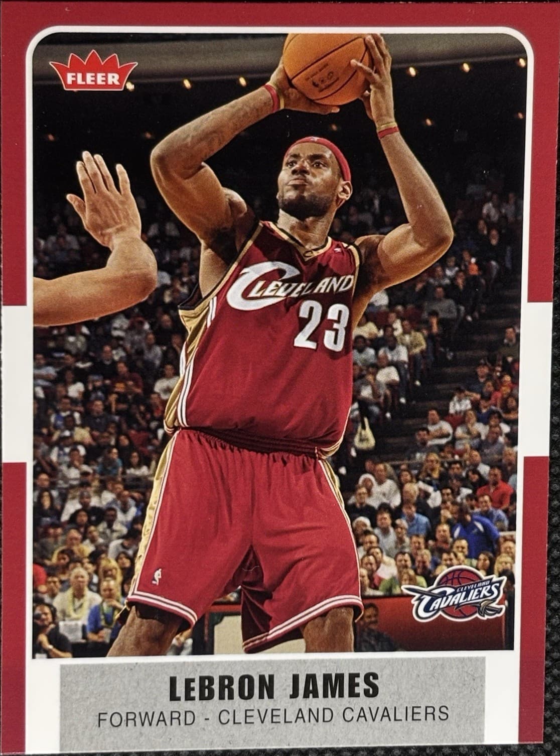 Bron James Cleveland 2007 Fleer 2007 Fleer