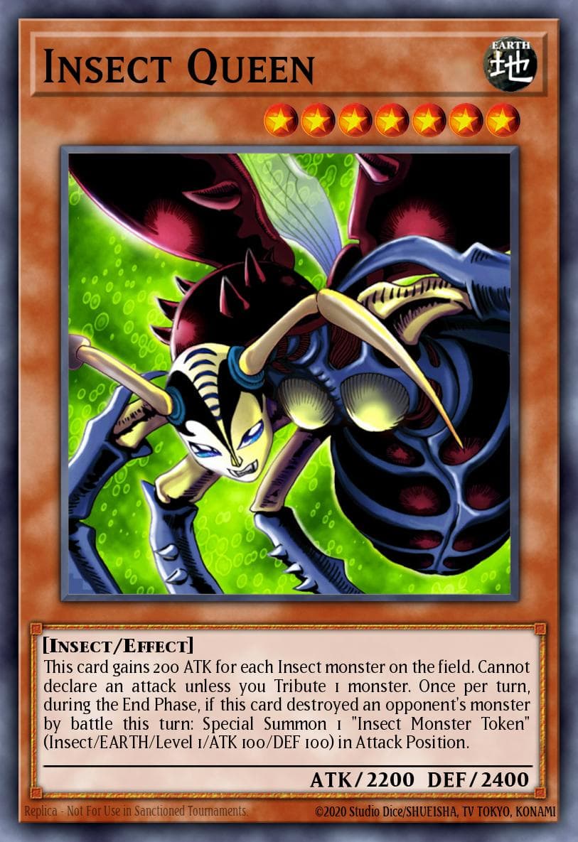 Insect Queen 2009 Yu-Gi-Oh! Retro Pack 2 Reprint