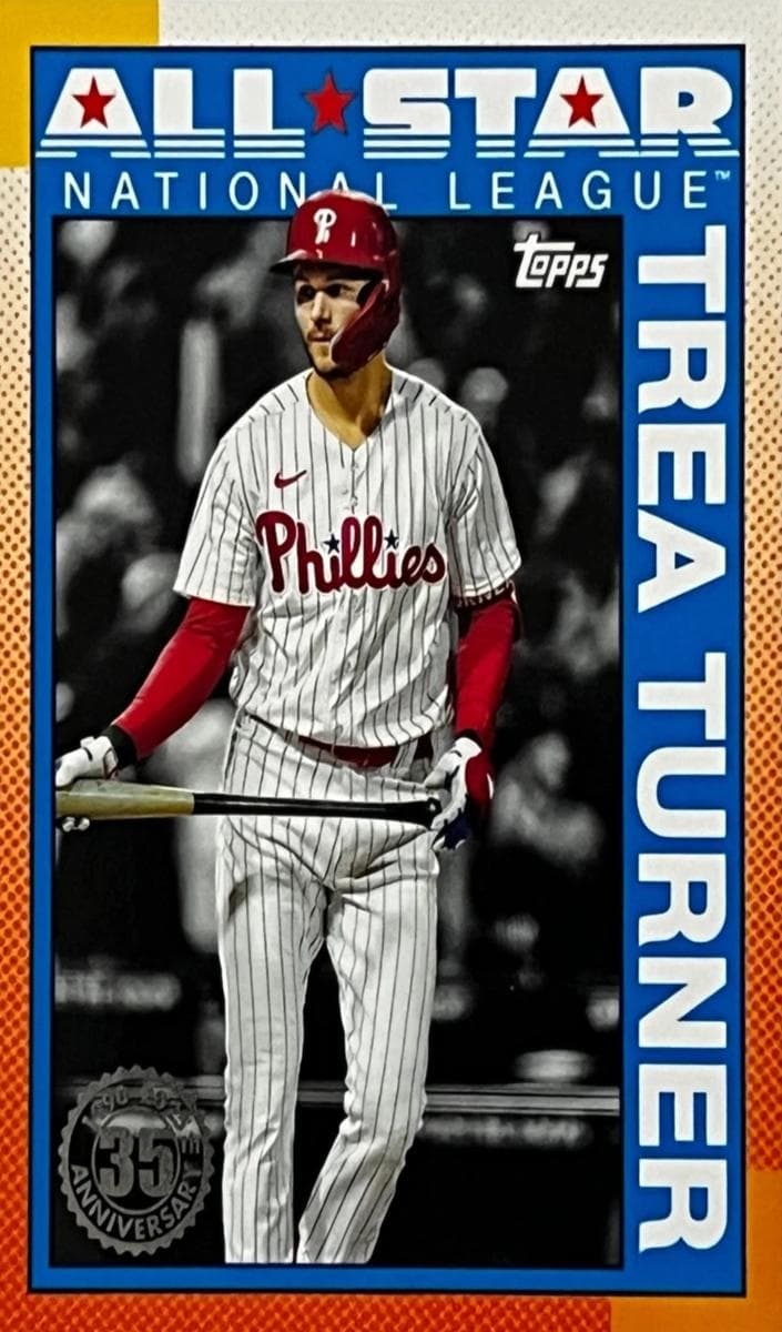 Trea Turner 2025 topps Topps