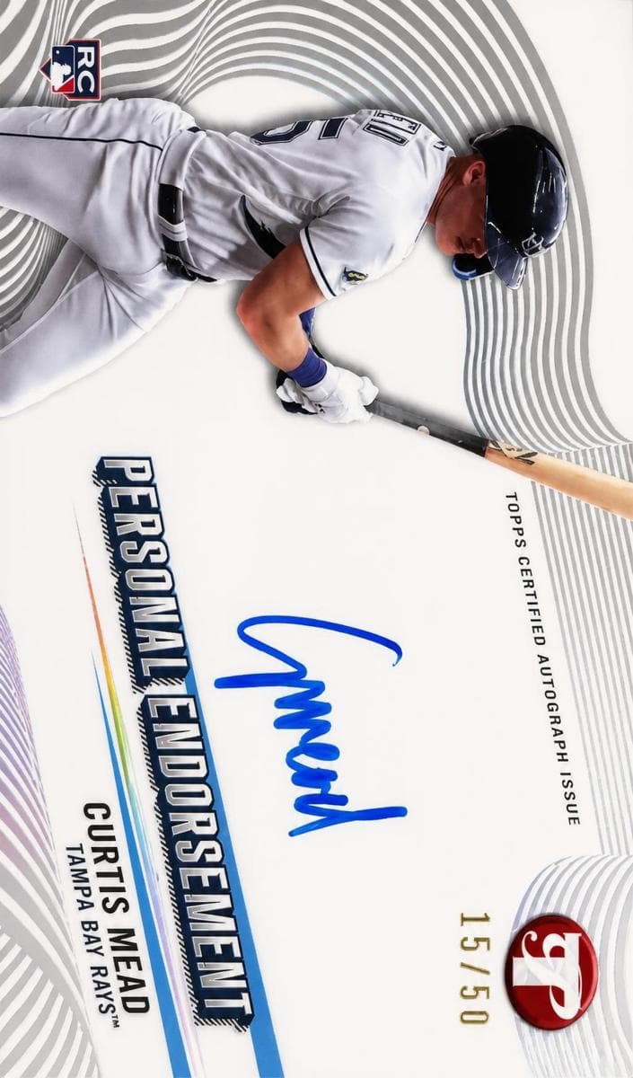 Curtis Mead 2024 topps Topps Pristine