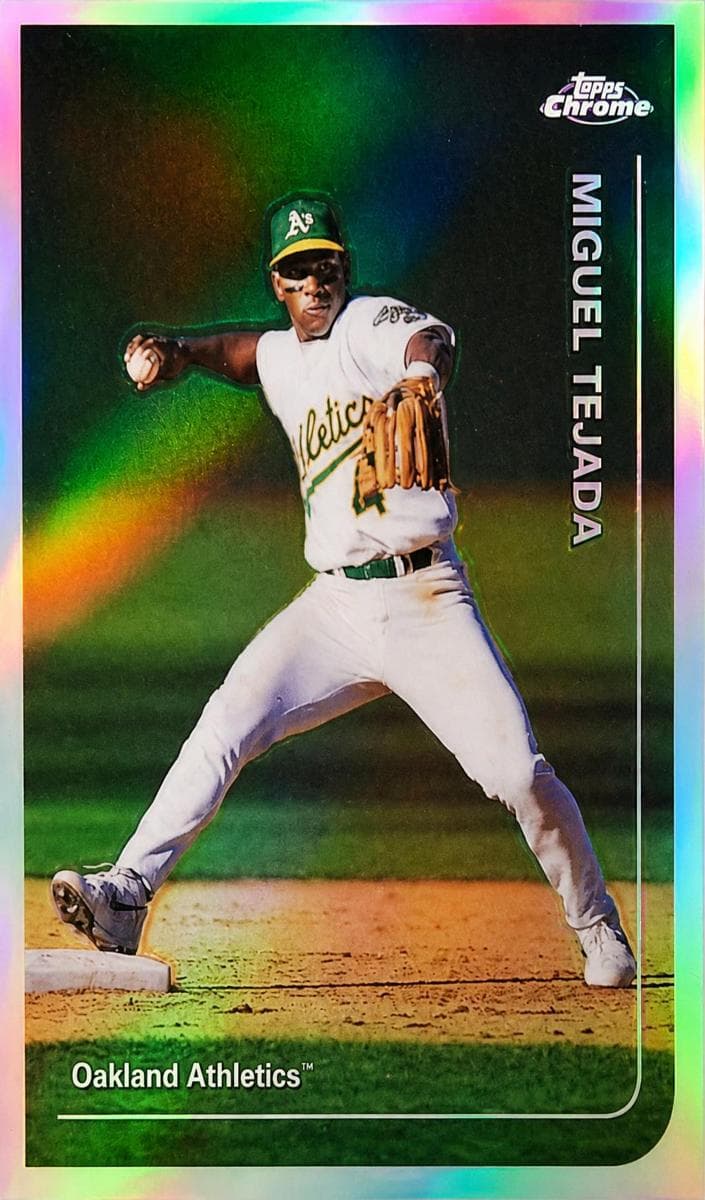 Miguel Tejada 1999 topps Topps Chrome